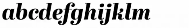 Abril Display ExtraBold Italic