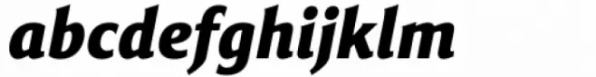 Accia Flare Extra Bold Italic