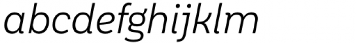 Aestetico Informal Light Italic