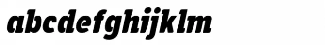 Alaturka 2023 Condensed Black Italic