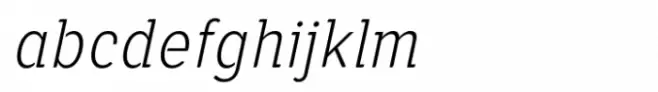 Alaturka 2023 Narrow Extra Light Italic
