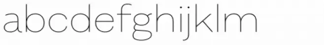 Alergia Grotesk Wide Hairline