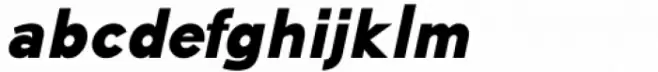 Algoria Black Italic