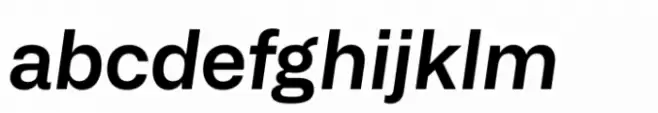 Alliance No 1 Semi Bold Italic