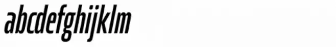 Allotrope Compressed Italic