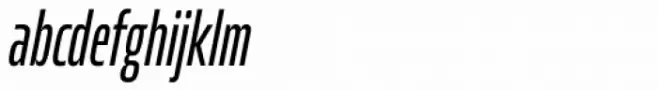 Allotrope Compressed Light Italic