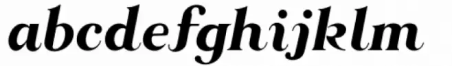 Along Serif BSC Bold Italic