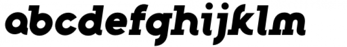 Along Slab Work Extra Bold Italic
