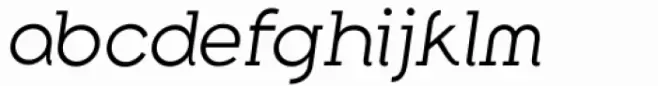 Along Slab Work Light Italic