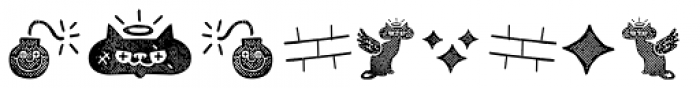 Alquitran Pro Dingbat Character Texture
