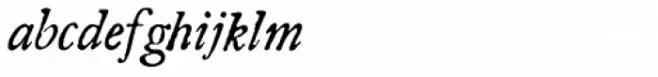 Americanus Italics