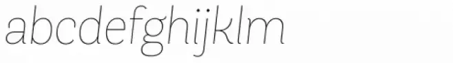 Andes Neue Thin Italic