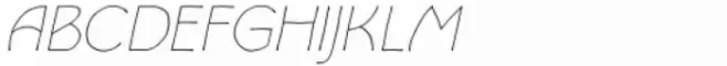 Andreis Thin Italic