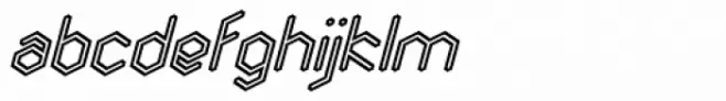 Angl Outline Bold Oblique