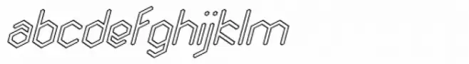Angl Outline Oblique