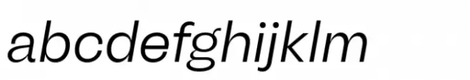 Another Grotesk Norm Italic