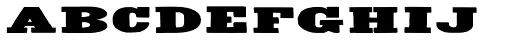 Antique X Condensed Wide