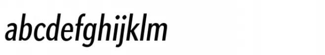 Apres Extra Condensed Italic