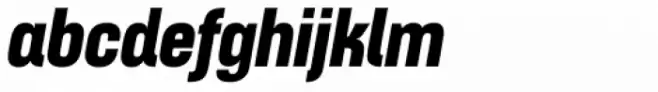 Apron Condensed Heavy Italic