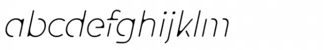 Aquawax Fx Space Extra Light Italic
