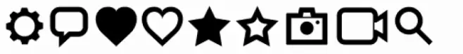 Aquawax Pro Pictograms Demi Bold