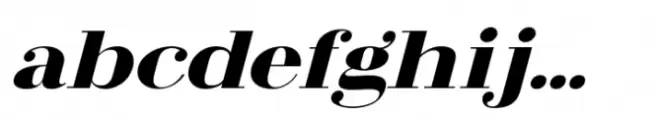 Arshila Black Italic Expanded