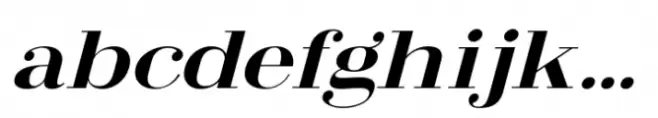 Arshila Bold Italic Expanded