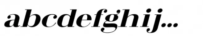 Arshila Extra Bold Italic Expanded