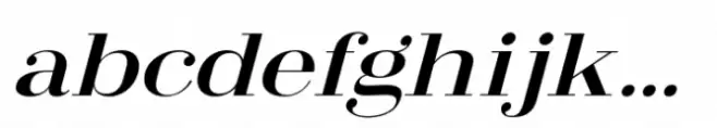 Arshila Semi Bold Italic Expanded