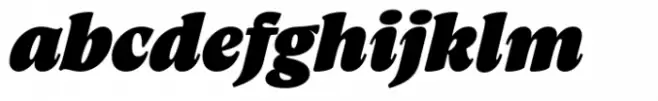 Artusi Heavy Italic