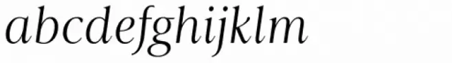Astoria Classic Light Italic