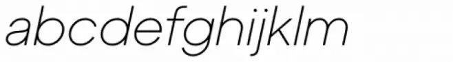 Atyp Text Thin Italic