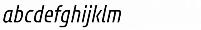 Bantat Condensed Italic