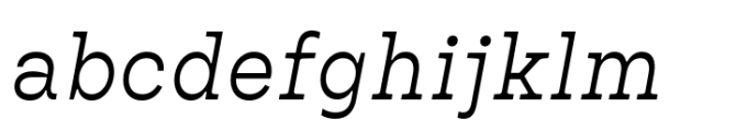 Bardamu Extra Light Half Italic