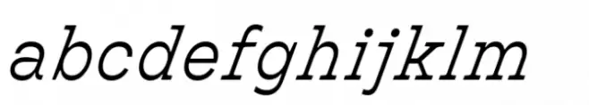 Bardamu Extra Light Italic