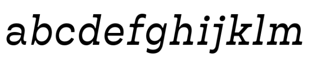 Bardamu Normal Half Italic
