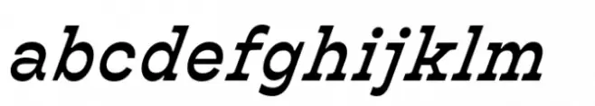 Bardamu Semi Bold Italic