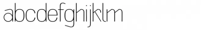 Baroque Grotesk Thin
