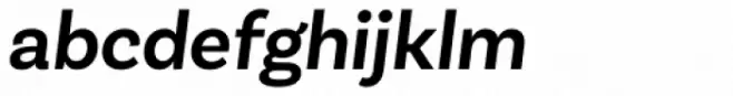 Basic Sans Alt Semi Bold Italic