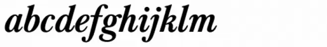 Baskerville Classico Bold Italic