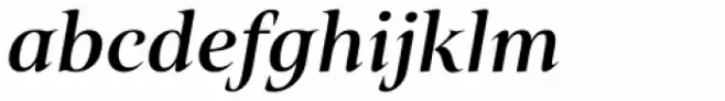 Belda Ext Demi Italic
