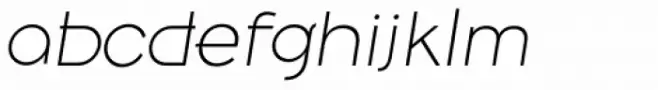 Belong Sans Extra Light Italic