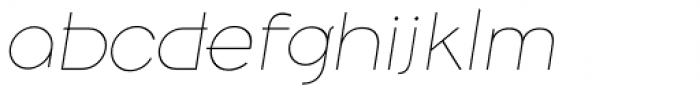 Belong Sans Thin Italic