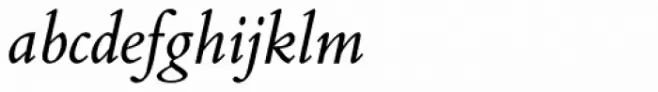 Bembo Book Italic