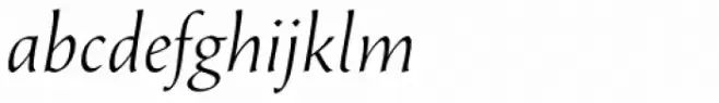 Beorcana Display Pro Light Italic
