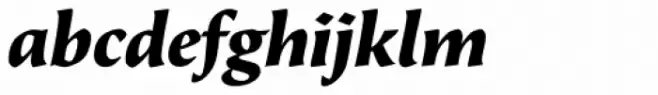 Beorcana Display Std Black Italic