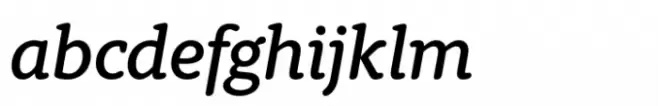 Berlingske Typewriter Std Demibold Italic
