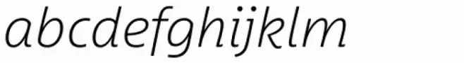 Between 3 Extra Light Italic