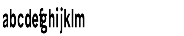 Bia Sans Low Semi Bold Compressed
