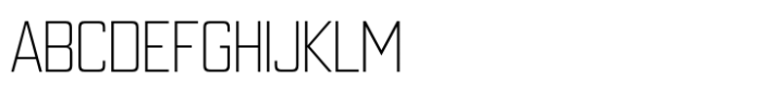 Block Capitals Narrow Light